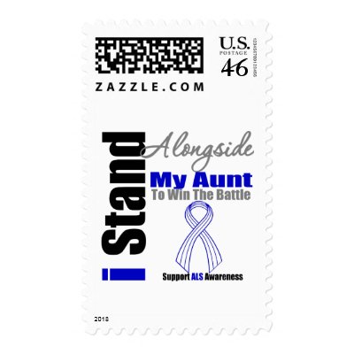ALS I Stand Alongside My Aunt Stamp by giftsforawareness