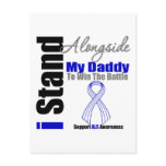 ALS I Stand Alongside My Daddy Postcard