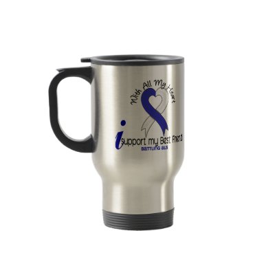 ALS I Support My Best Friend Coffee Mug by awarenessgifts