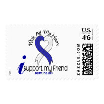 ALS I Support My Friend Stamp