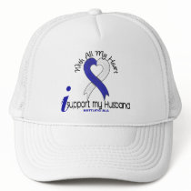 ALS I Support My Husband hats by awarenessgifts ALS I Support My Husband hats