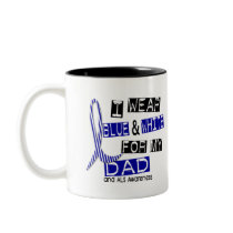 ALS I Wear Blue And White For My Dad 37 Coffee Mugs