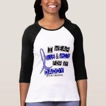 ALS I Wear Blue And White For My Daddy 37 Tees