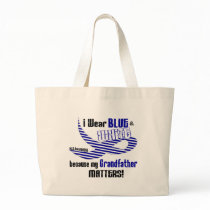 ALS I Wear Blue And White For My Grandfather 33 bags by awarenessgifts ALS I Wear Blue And White For My Grandfather 33 bags