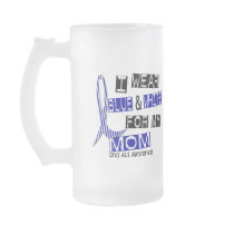 ALS I Wear Blue And White For My Mom 37 Mugs
