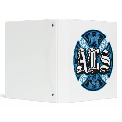 ALS Iron Cross Binder by fightcancertees