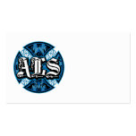 ALS Iron Cross Business Card Templates