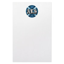 ALS Iron Cross Personalized Stationery