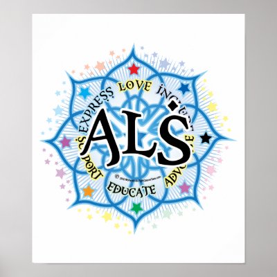 ALS Lotus Posters by fightcancertees