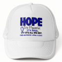 ALS Lou Gehrig's Disease HOPE 1 hats by awarenessgifts ALS Lou Gehrig's Disease HOPE 1 hats