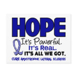ALS Lou Gehrig's Disease HOPE 1 Postcards