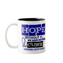 ALS Lou Gehrig's Disease HOPE 2 Coffee Mug