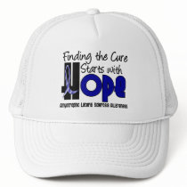 ALS Lou Gehrig's Disease HOPE 4 hats by awarenessgifts ALS Lou Gehrig's Disease HOPE 4 hats