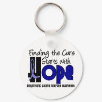 ALS Lou Gehrig's Disease HOPE 4 keychains by awarenessgifts ALS Lou Gehrig's Disease HOPE 4 keychains