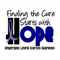 ALS Lou Gehrig's Disease HOPE 4 t-shirts by awarenessgifts ALS Lou Gehrig's Disease HOPE 4 t-shirts