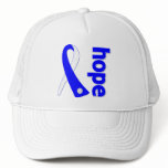 ALS Lou Gehrig's Disease HOPE Ribbon Trucker Hats