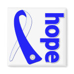 ALS Lou Gehrig's Disease HOPE Ribbon Refrigerator Magnets