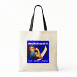 ALS Lou Gehrigs Disease Mission We Can Do It Tote Bags