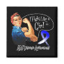 ALS Lou Gehrigs Fight Like a Girl Rosie Riveter Fridge Magnet
