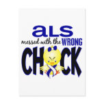 ALS Messed With The Wrong Chick Post Card