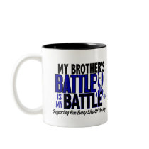 ALS My Battle Too 1 Brother Coffee Mug