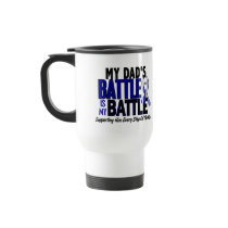 ALS My Battle Too 1 Dad Mugs