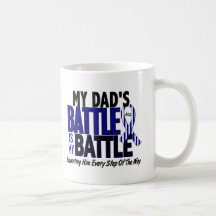 ALS My Battle Too 1 Dad Mugs