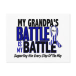 ALS My Battle Too 1 Grandpa Postcard