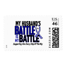 ALS My Battle Too 1 Husband Postage Stamps