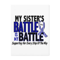 ALS My Battle Too 1 Sister Post Card