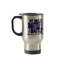 ALS My Battle Too 1 Uncle Coffee Mugs