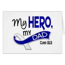 ALS My Dad My Hero 42 Card