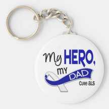 ALS My Dad My Hero 42 Keychains