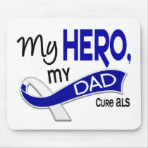 ALS My Dad My Hero 42 Mouse Pads