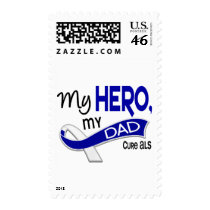 ALS My Dad My Hero 42 Stamp