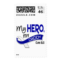 ALS My Daddy My Hero 42 Stamp