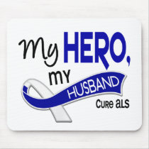 ALS My Husband My Hero 42 Mouse Pad