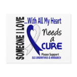 ALS Needs A Cure 3 postcards