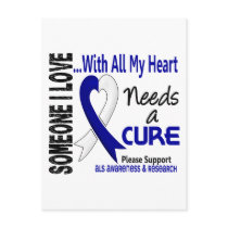 ALS Needs A Cure 3 Postcard