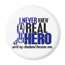 ALS Never Knew A Hero 2 Husband Refrigerator Magnets