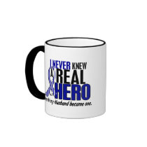 ALS Never Knew A Hero 2 Husband Mug