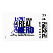 ALS Never Knew A Hero 2 Husband Postage Stamps
