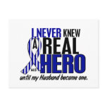 ALS Never Knew A Hero 2 Husband Post Card