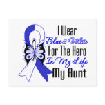 ALS Ribbon Hero in My Life My Aunt Postcard