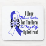 ALS Ribbon Hero in My Life My Best Friend Mouse Mats