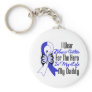 ALS Ribbon Hero in My Life My Daddy Keychains