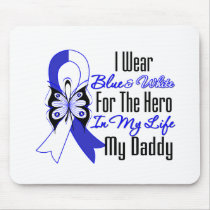 ALS Ribbon Hero in My Life My Daddy Mouse Pad