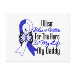 ALS Ribbon Hero in My Life My Daddy postcards