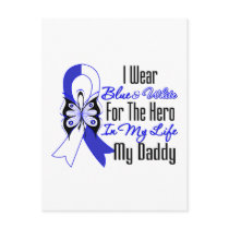 ALS Ribbon Hero in My Life My Daddy Post Cards