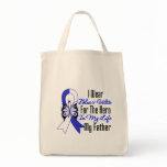 ALS Ribbon Hero in My Life My Father Canvas Bags